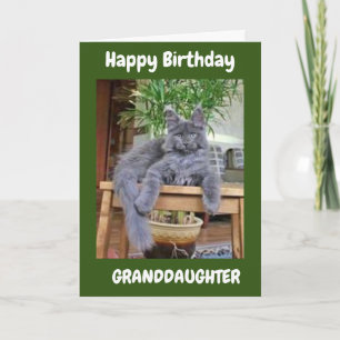 ERES INCREÍBLE **GRANDDAUGHTER** TARJETA DE CUMPLE