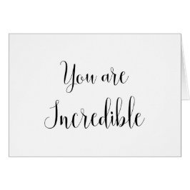 Eres Increíble, Mensaje Inspirador