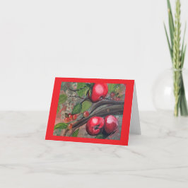 Eres la Apple de mi tarjeta de nota en blanco visu