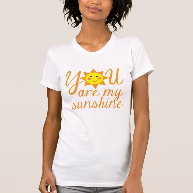 Eres la camiseta de mi mujer Sunshine (Anverso)