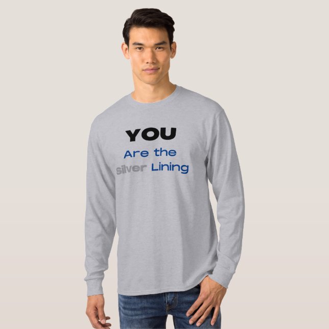Eres la camiseta de Silver Lining (Anverso completo)