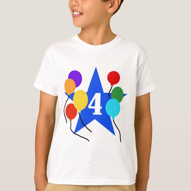 Eres la camiseta y regalo de cumpleaños número 4 d (Anverso)