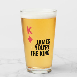 Eres la cerveza de póker personalizada King