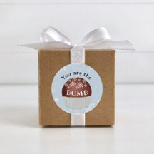 Eres la etiqueta de la bomba de chocolate caliente