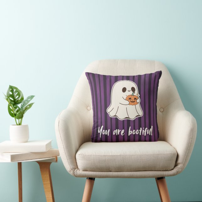 Eres La Fabulosa Almohada De Halloween Fantasma (Silla)