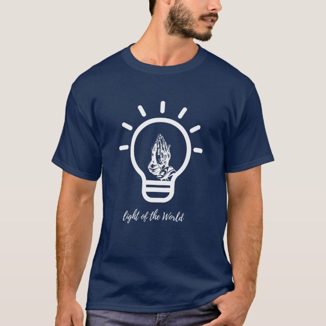 Eres la luz de la camiseta del mundo (Anverso)