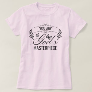 Eres la obra maestra de Dios, camiseta religiosa