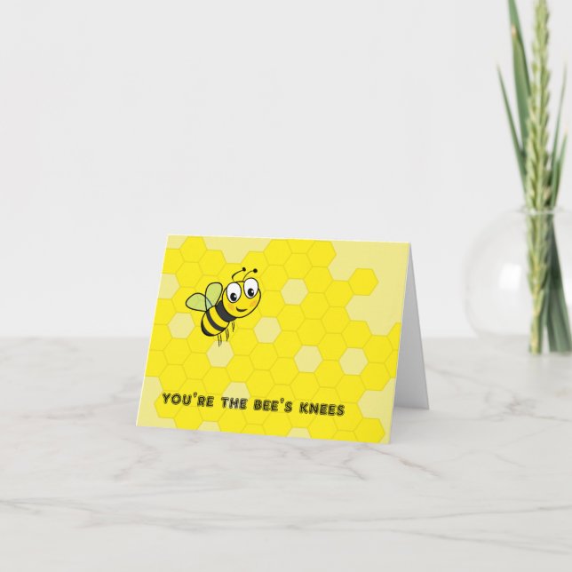 Eres la tarjeta de notas de las abejas (Anverso)