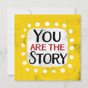 Eres La Tarjeta De Saludo De Historia