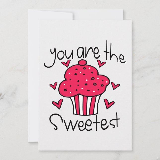 eres la tarjeta día de San Valentín más dulce (Anverso)