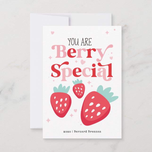 Eres la tarjeta especial de San Valentín de BERRY (Anverso)