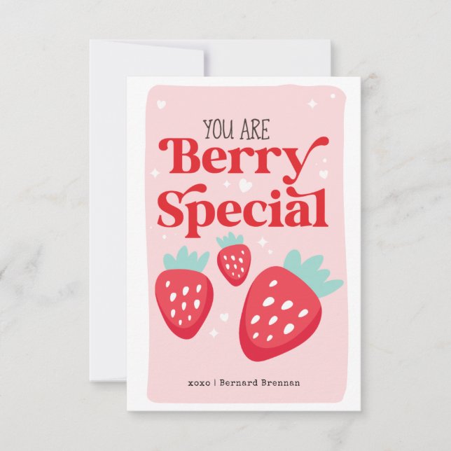 Eres la tarjeta especial de San Valentín de BERRY (Anverso)