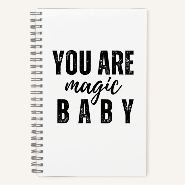 ¡Eres Mágica Bebé! Diario Cuaderno  (Anverso)