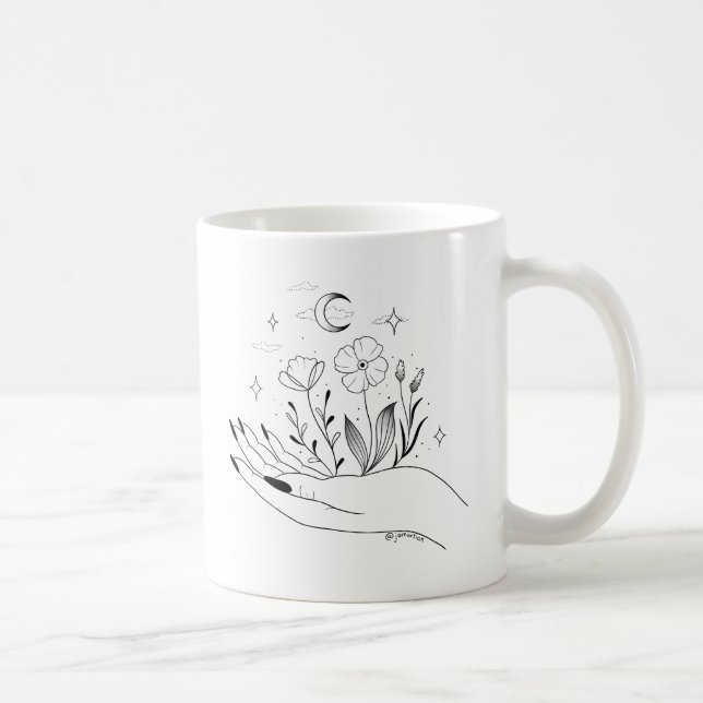 "Eres mágico", la increíble taza de café inspirado (Derecha)