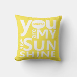 Eres Mi almohada personalizada Sunshine