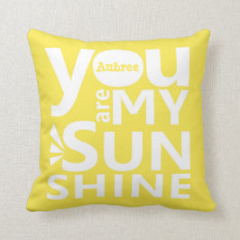 Eres Mi almohada personalizada Sunshine