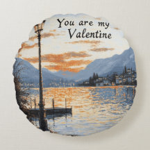 Eres Mi Almohada Redonda De San Valentín