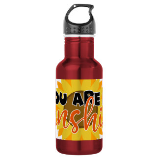 Eres mi botella de agua de girasol Sunshine