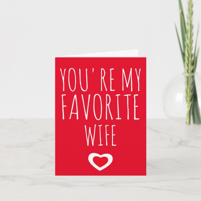 Eres mi carta de agradecimiento a tu esposa favori (Anverso)