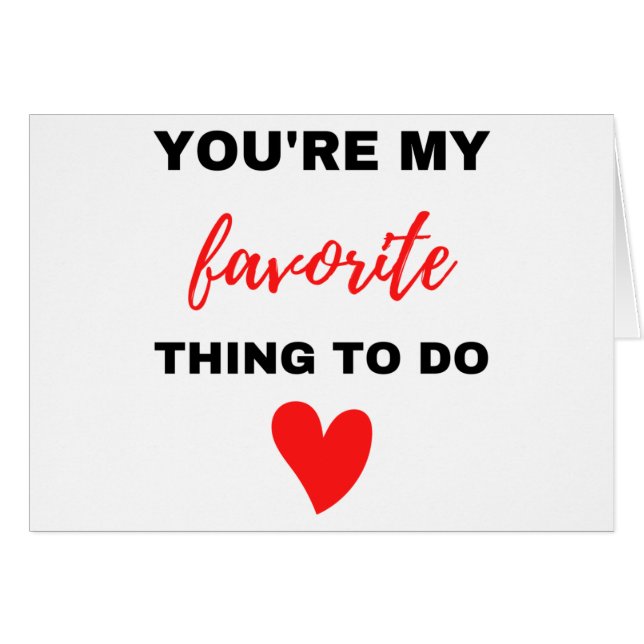 Eres mi cosa favorita para hacer negro  (Anverso (Horizontal))