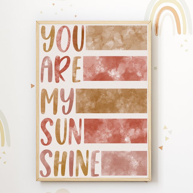Eres mi impresión de guardería de Sunshine Póster  (Subido por el creador)
