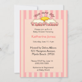 Eres Mi Invitación Sunshine Baby Shower