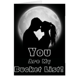 ¡Eres mi lista de cubo! Con su texto personalizado