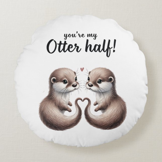 Eres mi media almohada Otter (Anverso)