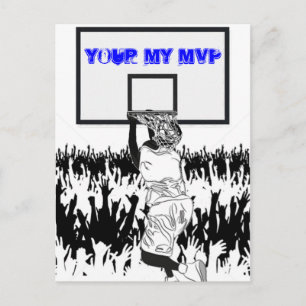 Eres mi MVP - Tarjeta postal