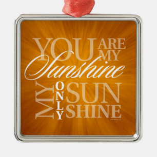 Eres Mi Ornamento Metalizado Sunshine