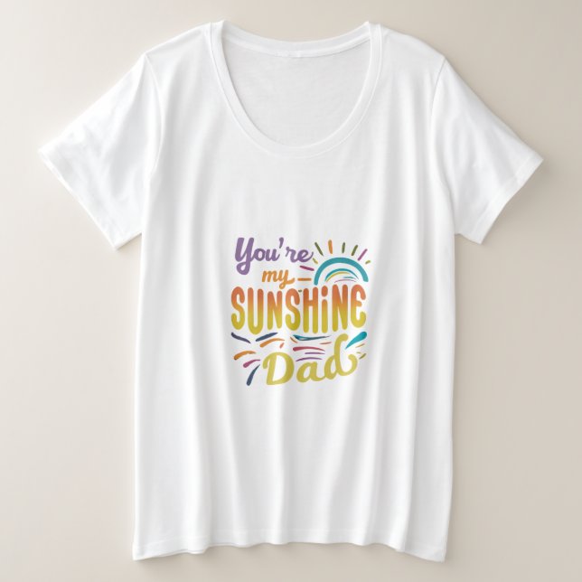 Eres mi papá Sunshine (Anverso del diseño)