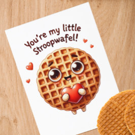 Eres mi pequeña tarjeta Stroopwafel
