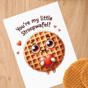 Eres mi pequeña tarjeta Stroopwafel