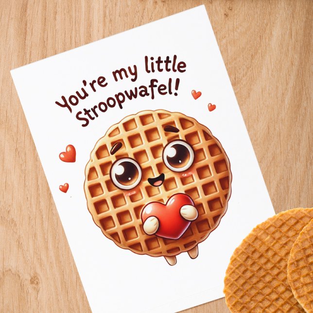Eres mi pequeña tarjeta Stroopwafel (Subido por el creador)
