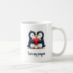 Eres mi pingüino de la copa - Perro pingüino besan