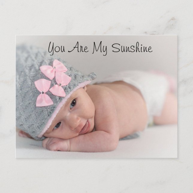 Eres mi postal fotográfica Sunshine (Anverso)