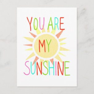 Eres Mi Postal Sunny Shine Happy Colorty Sunny