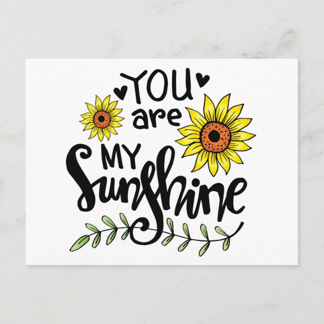 Eres mi postal Sunshine (Anverso)