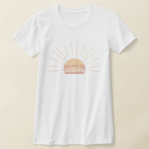 Eres Mi Sol Camiseta Gráfica para Mujer   Sol