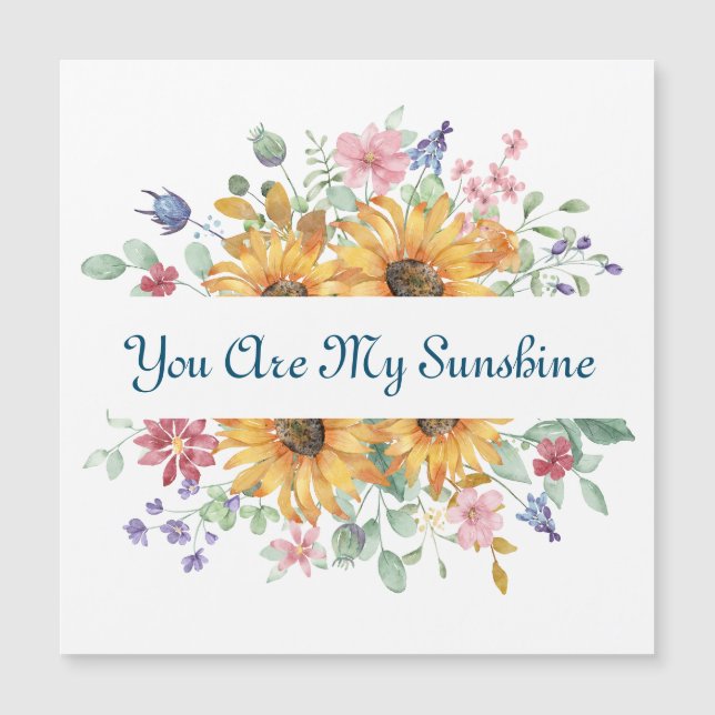 Eres mi sol y girasol cita (Anverso)