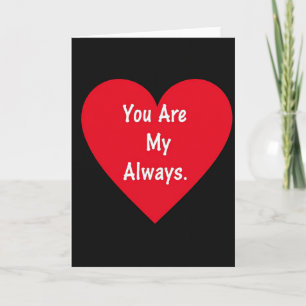 Eres Mi Tarjeta de Amor Siempre