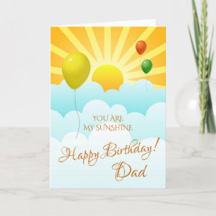 Eres Mi Tarjeta De Cumpleaños Sunshine Sun Y Ballo
