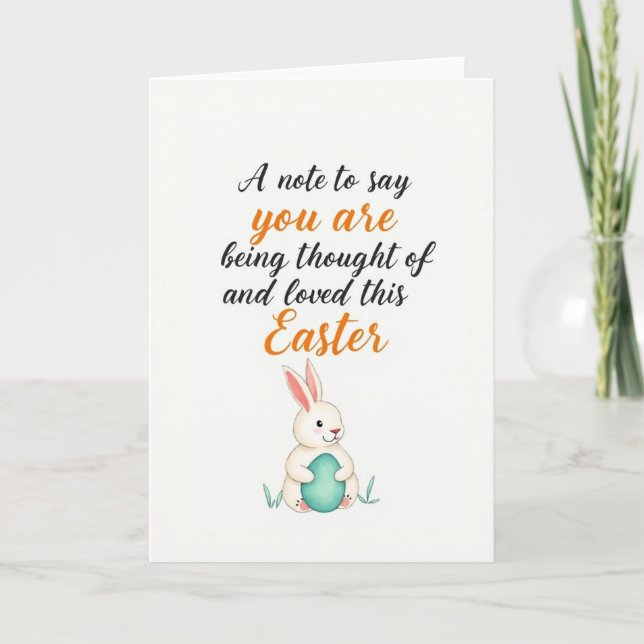 Eres Mi Tarjeta de Pascua (Anverso)