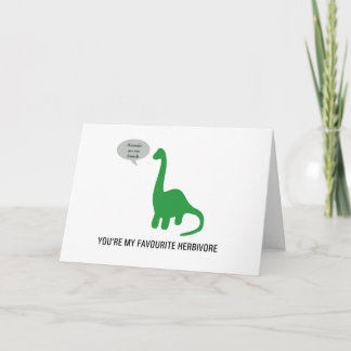 Eres mi tarjeta de saludo herbívora favorita VEGAN