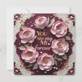 Eres mi tarjeta de San Valentín para siempre