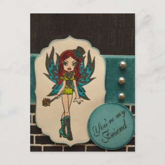 Eres mi tarjeta postal de amigo