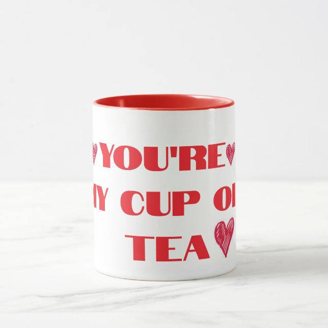 ''Eres Mi Taza De Té'' Adorable Mug (Centro)