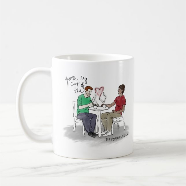 "Eres mi taza de té" Mug (Izquierda)