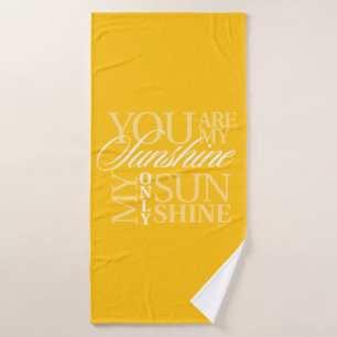 Eres Mi Toalla De Baño Sunshine