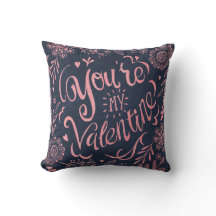 Eres mi valentine Chalkboard | COJÍN DECORATIVO